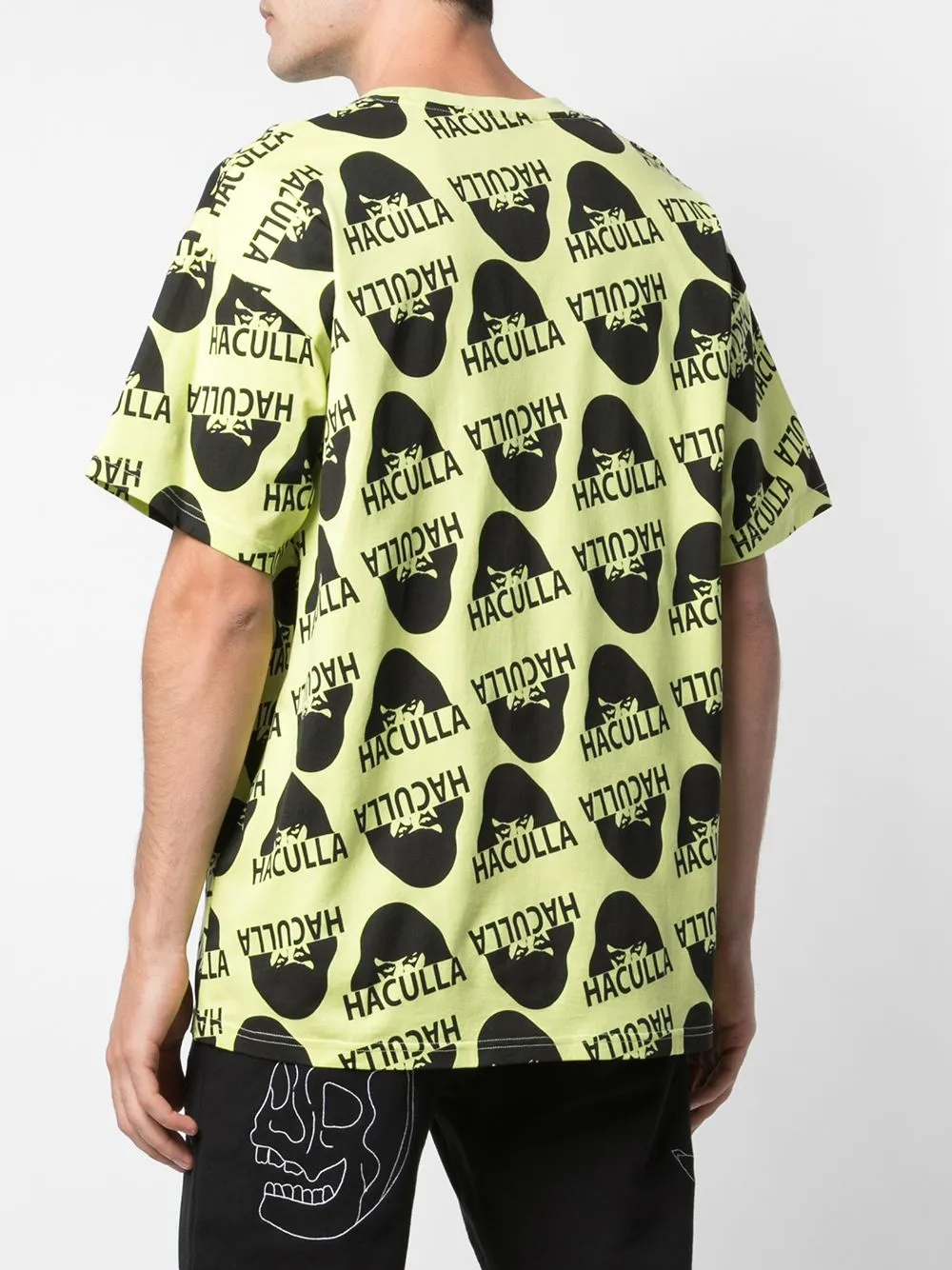 WATCHING YOU DROP SHOULDER TEE LIME