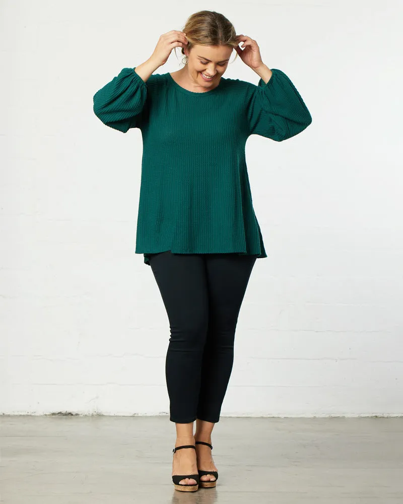 Whimsical Waffle Soft Knit Top - Final Sale!