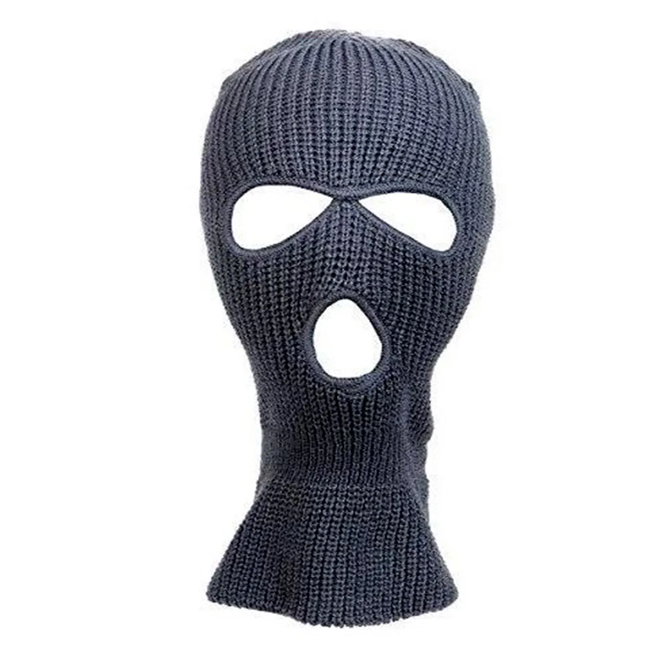 Winter Acrylic Knitted 3-Hole Ski Mask