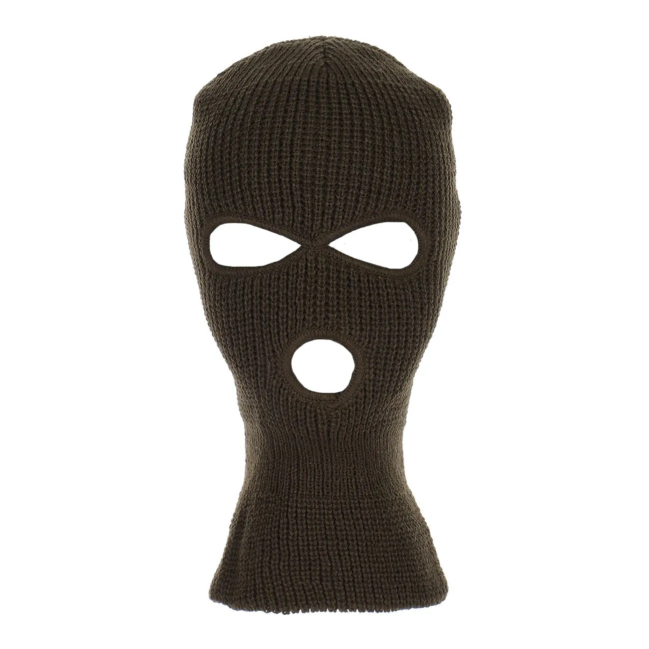 Winter Acrylic Knitted 3-Hole Ski Mask