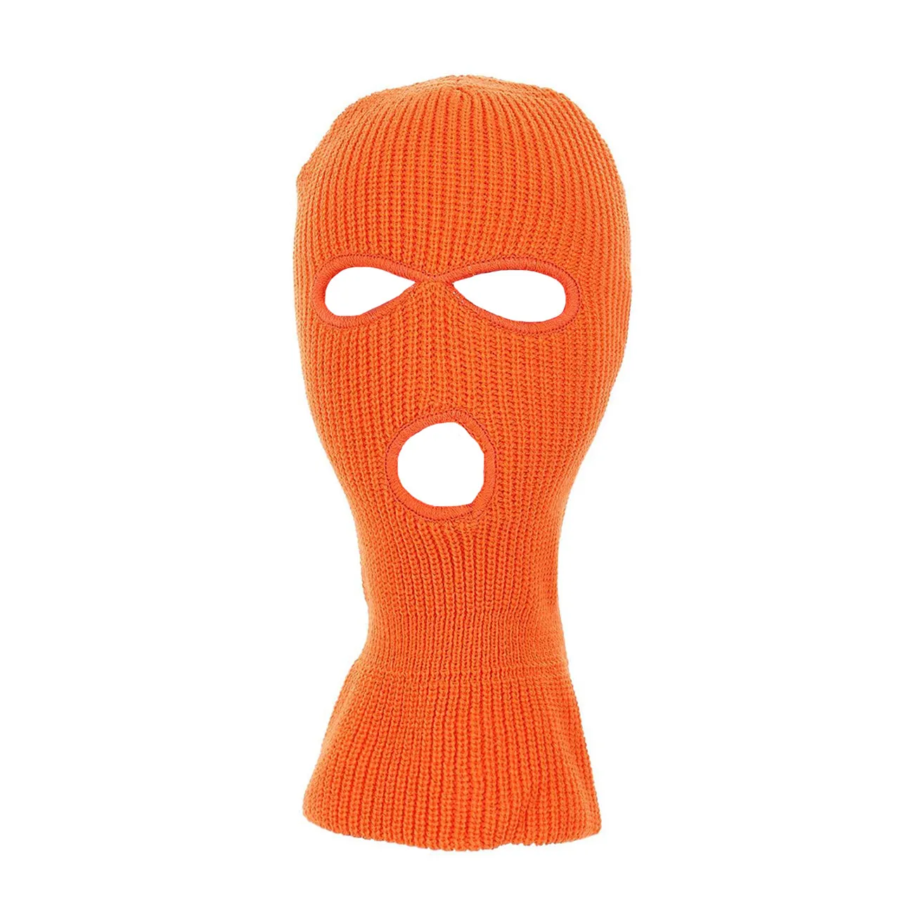 Winter Acrylic Knitted 3-Hole Ski Mask