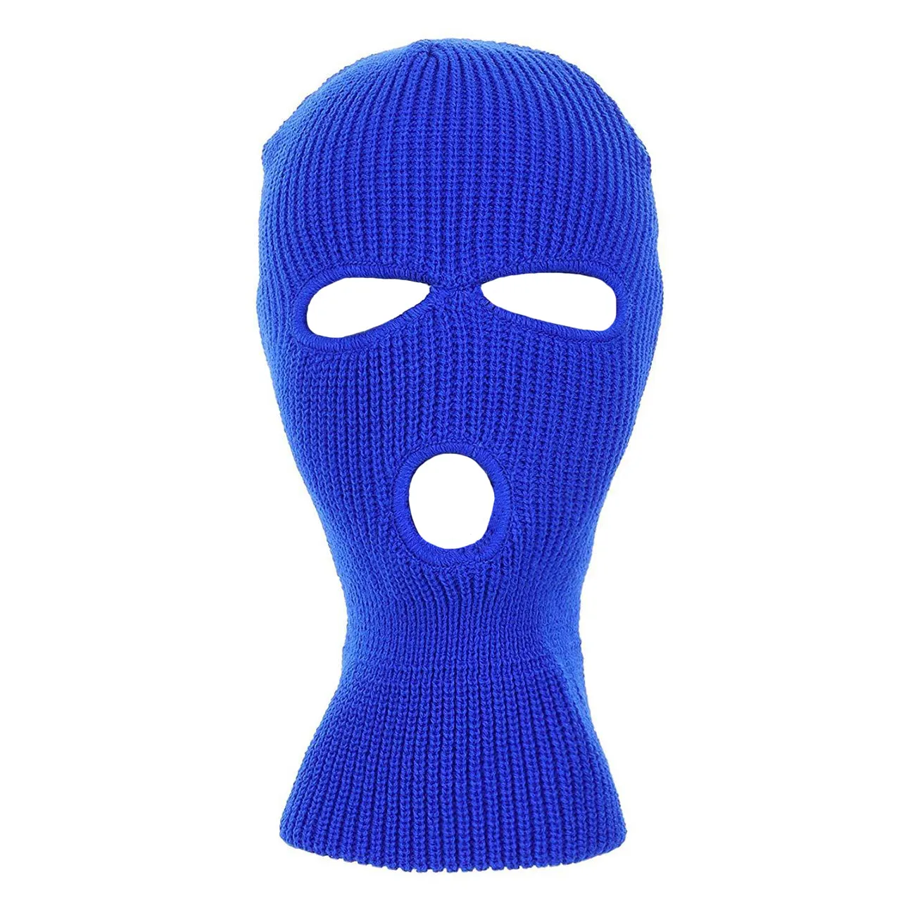 Winter Acrylic Knitted 3-Hole Ski Mask