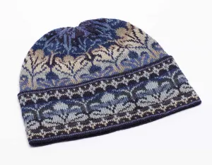 Winter Blue Alpaca Hat