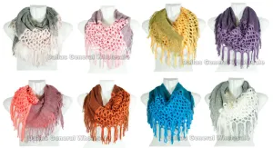 Winter Fashion 2-in-1 Infinity Scarves Wholesale