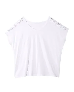 Winter Knit Top | White