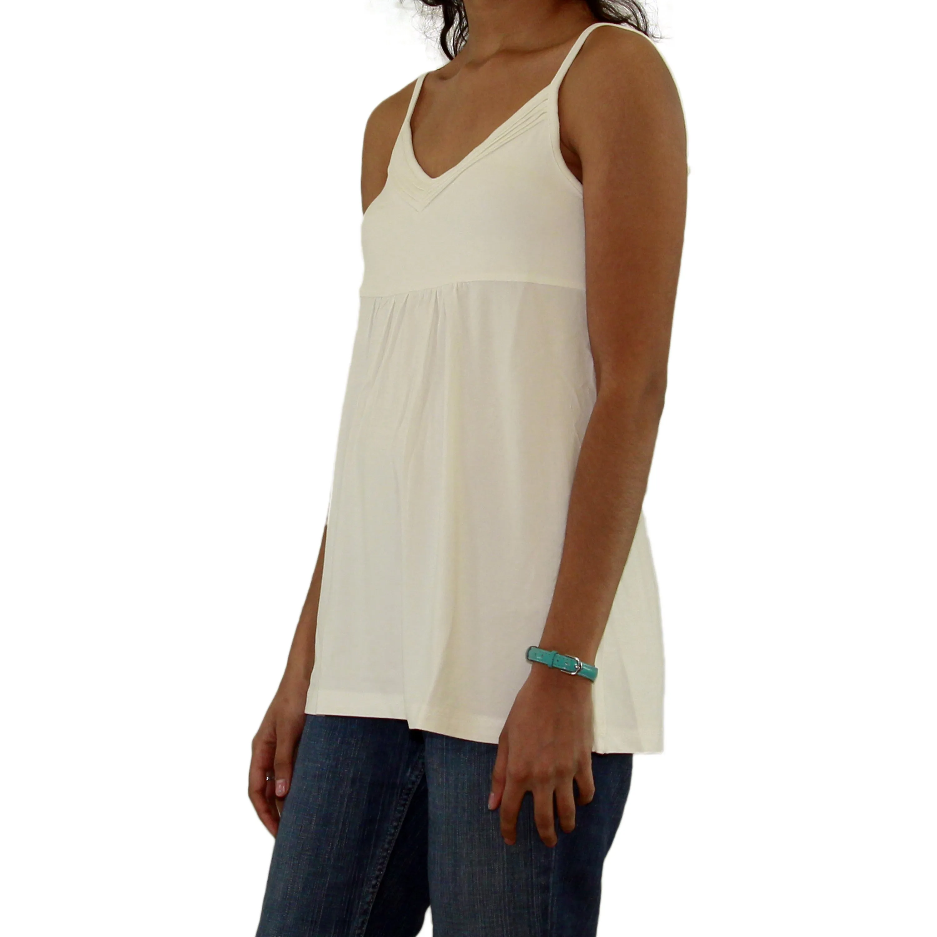 Womens Adjustable Spaghetti Strap Tank Top