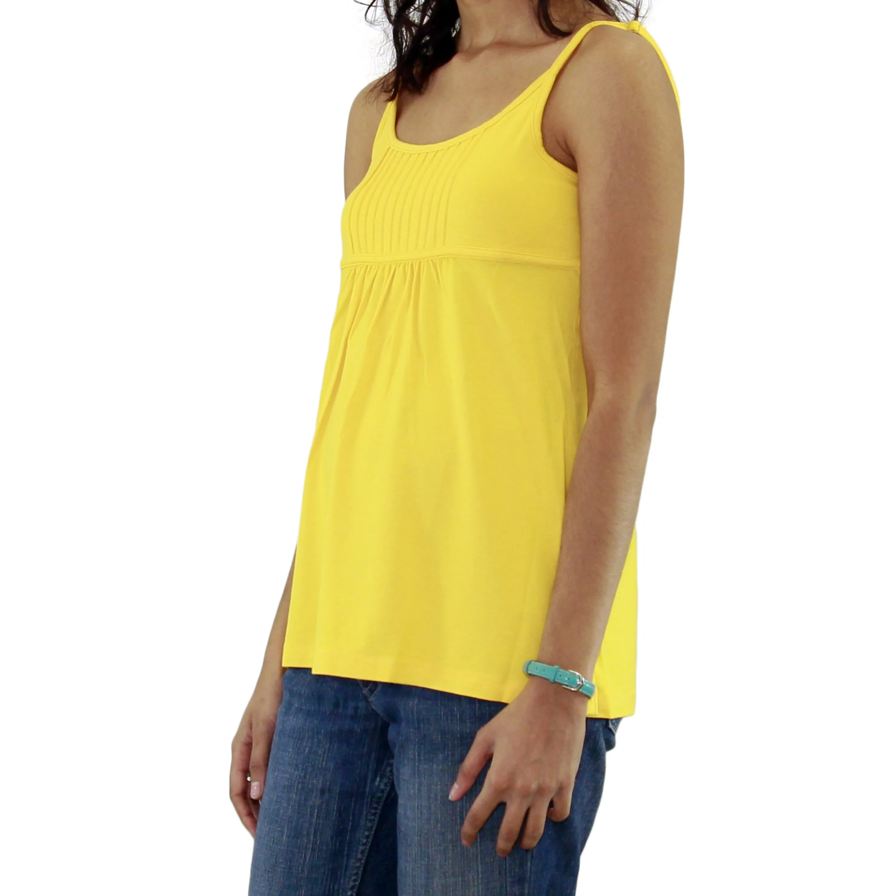 Womens Adjustable Spaghetti Strap Tank Top