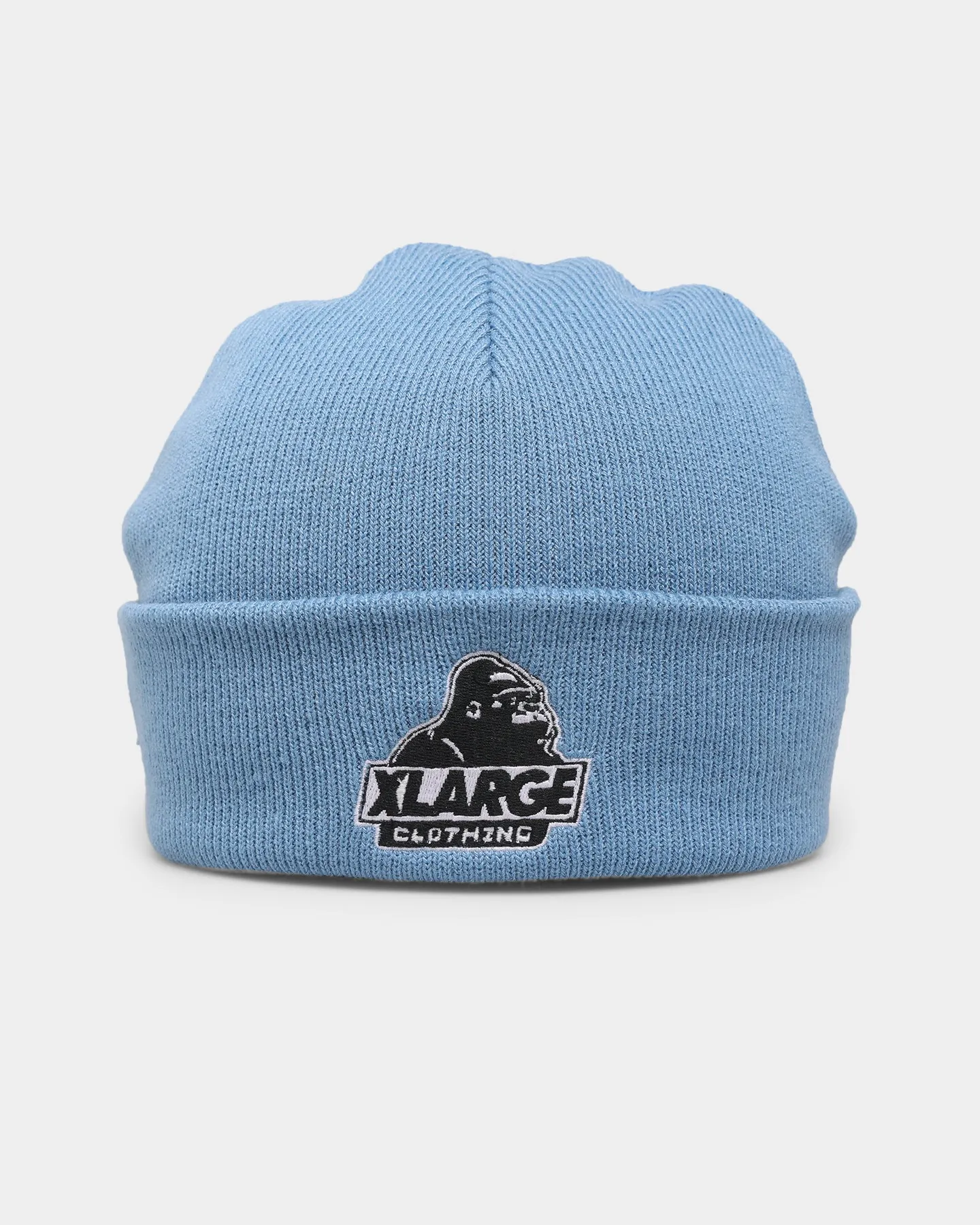 XLARGE Slanted Logo Beanie Blue