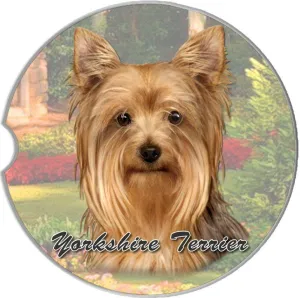 Yorkshire Terrier Car Coaster